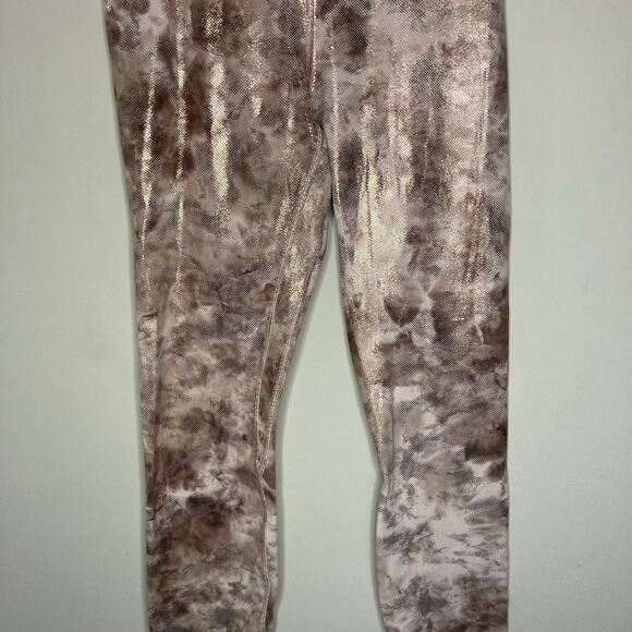 Lululemon Align High-Rise Pant Size 6 25" Shine Diamond Dye Misty Shell Cacao - Picture 4 of 16